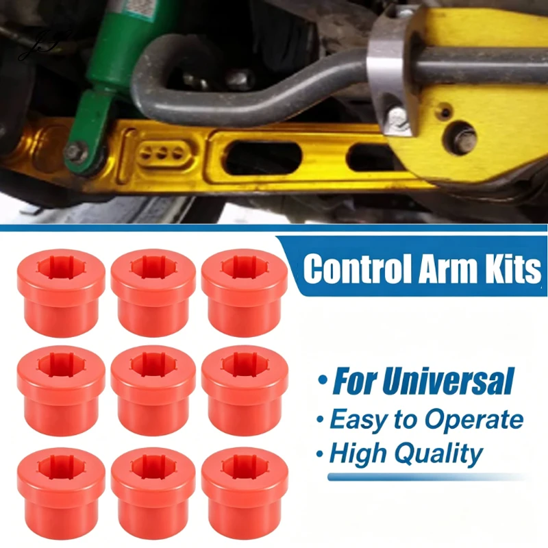 

12Pcs/Lot Lower Control Rear Camber Kit Replacement Bushings EP-CA0111 For Honda Civic 88-05 Ek Eg Accessory Upgraded Universal