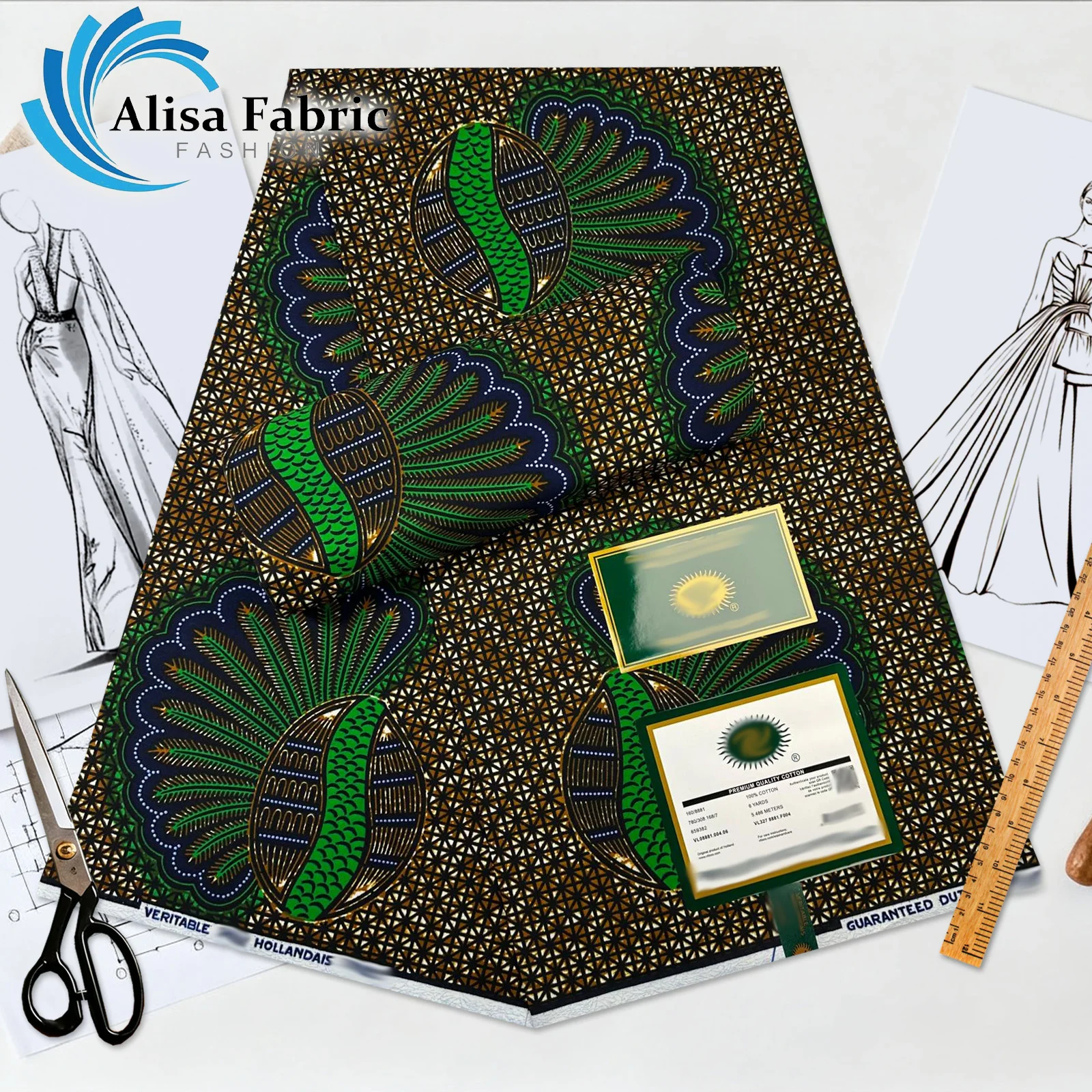 

2025 новейшая тылая ткань, воск, высококачественная африканская восковая ткань, оптовая продажа модных платьев