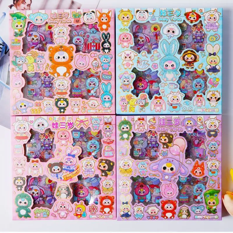 1-11 Stück K-POP Witch Hunters 100 Aufkleber-Geschenkset, handgefertigtes Notizbuch, exklusive dekorative Aufkleber, DIY-Abziehbilder, 2022, trendiges neues A