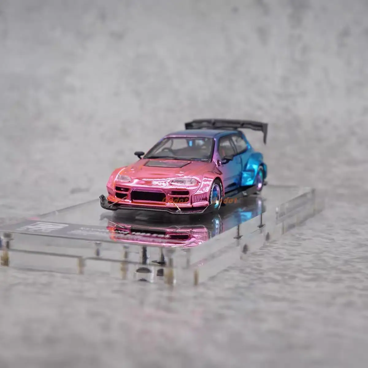 مخزون جاهز DCM1/64 1996 EG6 Diecast Diecast البريطانية الخضراء مجموعة كاملة هدية مقياس نموذج سيارة