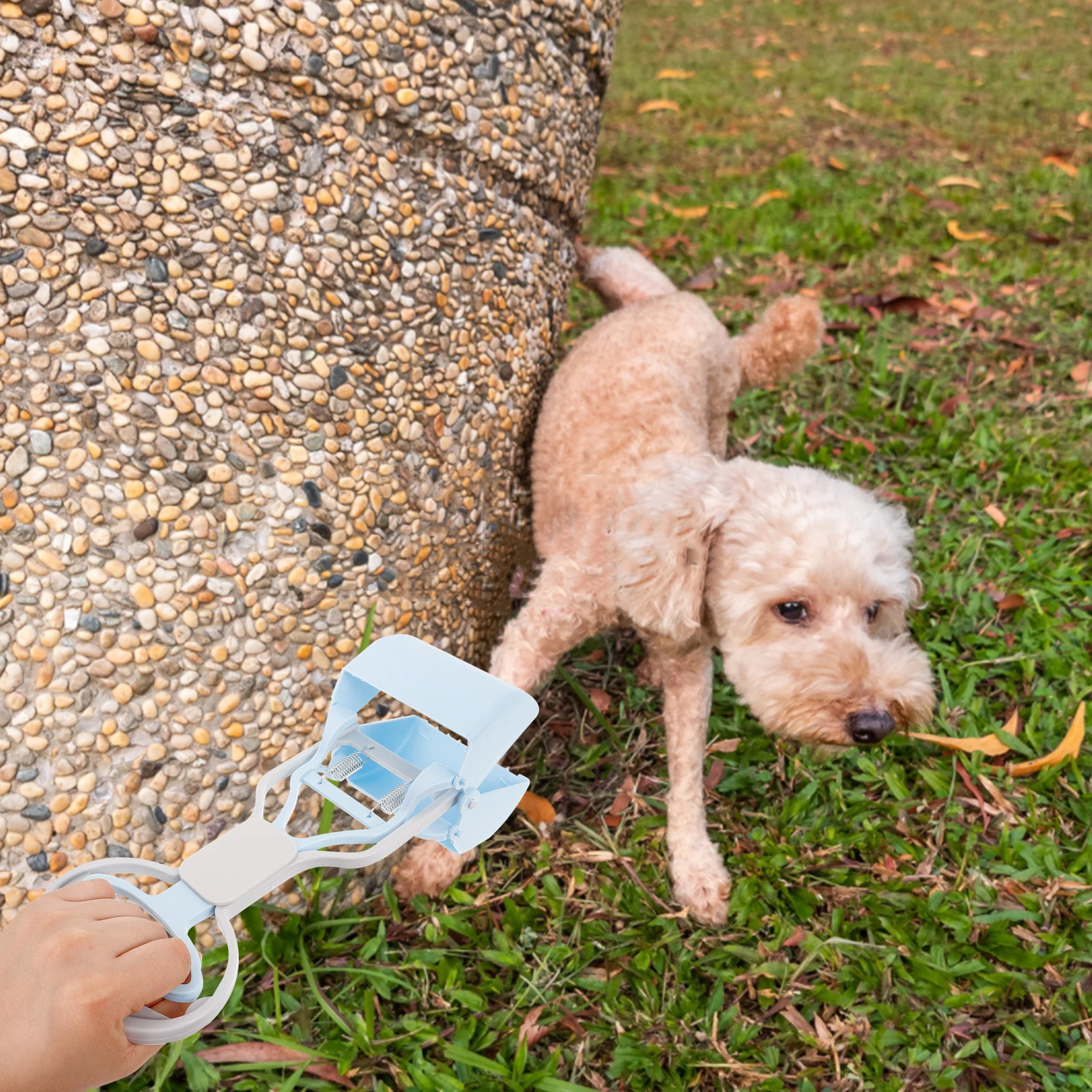 

Poop Picker Small Size Pet Scooper Durable Poop Scooper For Large Dogs Travel Compact Cleaning Accessories Household