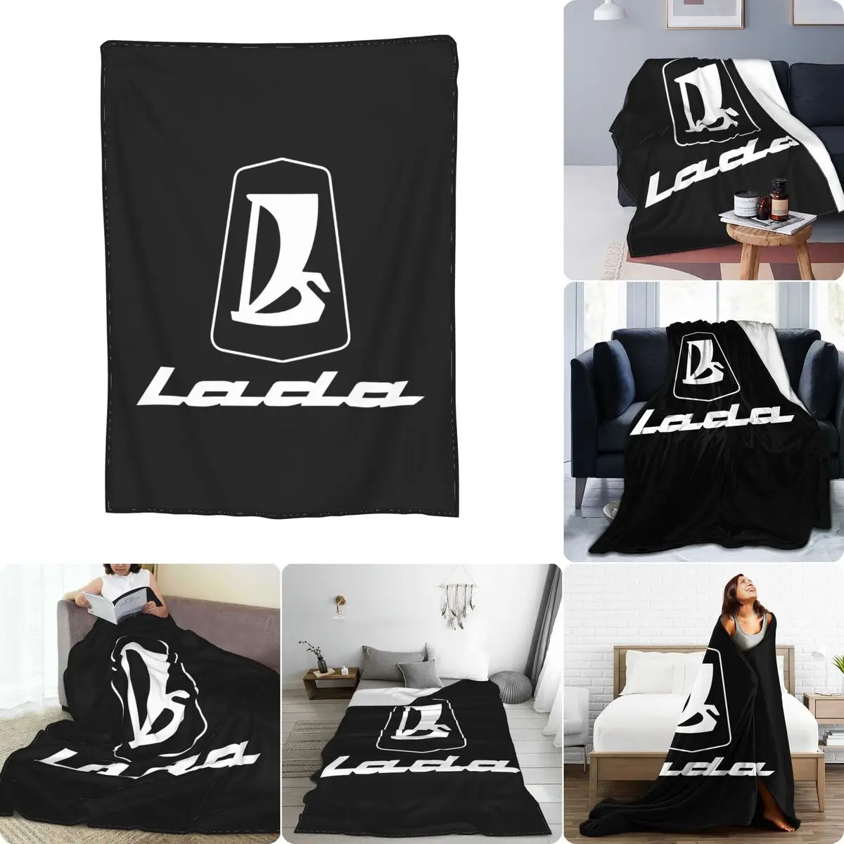 Lada 1200 1300 Soviet Union Car Cccp Kopeyka Ussr Vaz 2101 Ultra-Soft Micro Fleece Blanket Plush