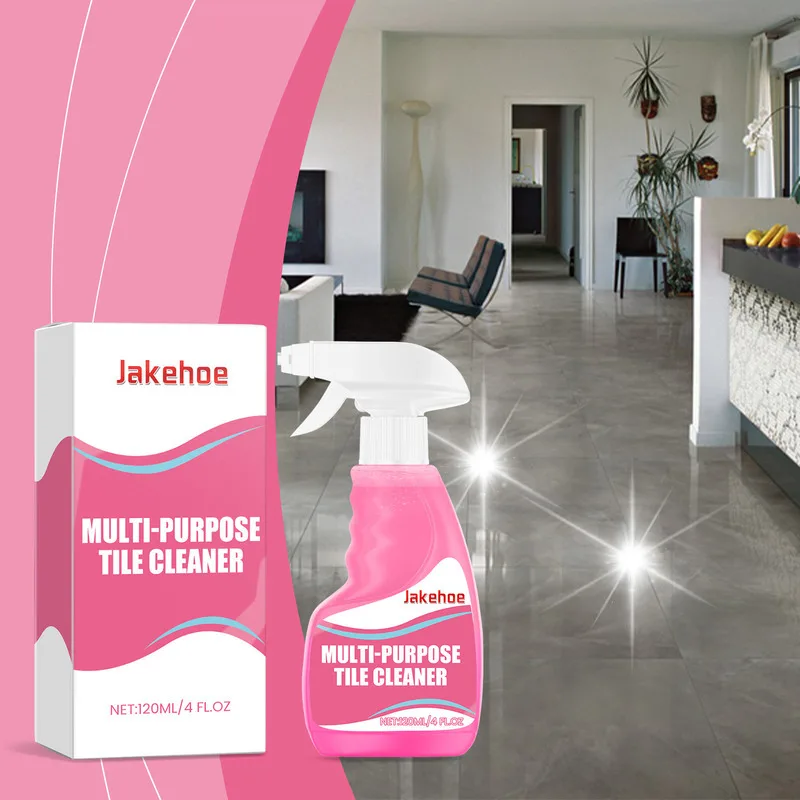 

Living Room Kitchen Tile Cleaner Multi Purpose Stain Removal Brightening Polishing Degreasing Floor Hygiene Shine