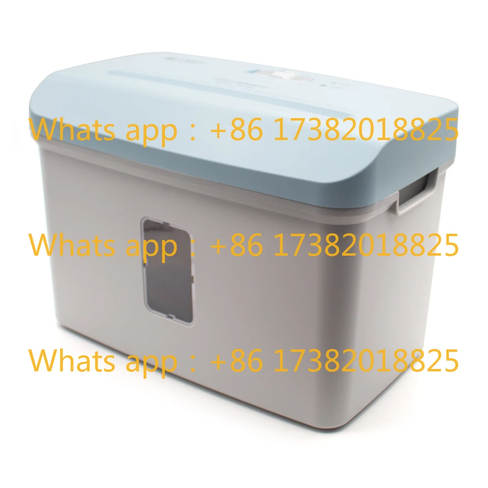 Electric Mini Paper Shredder for Office/Home Use - 7.5L Capacity, Confetti Cut, Safety Lift-Off Design AC 220V