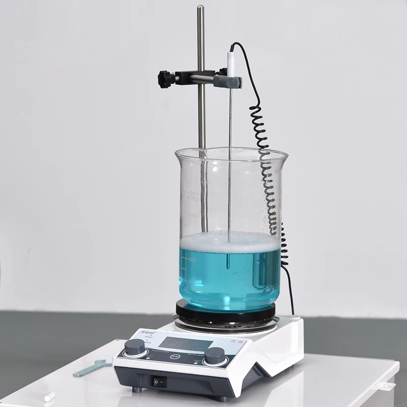 Aluminum Alloy Hotplate Magnetic Stirrer Precision Heating Mixing Tool Laboratory Scientific Research Use