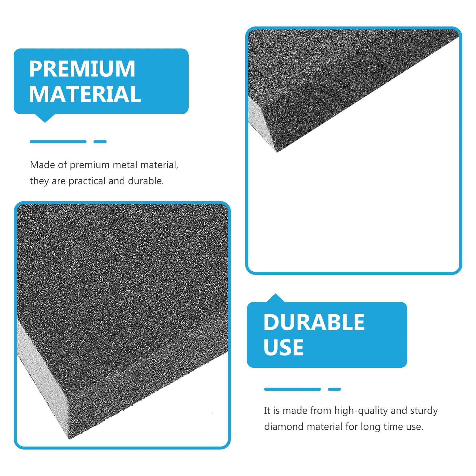 

5 Frosted Sponge Blocks High Density Double Sided Small Sponges Corundum Kit Polishing Sanding Wood Furniture Kitchen