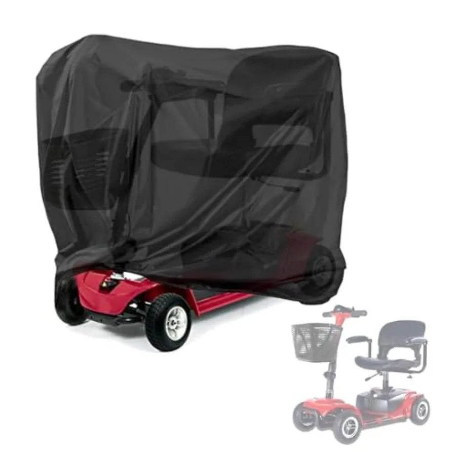 

Waterproof Mobility Scooter Cover for Outdoor Storage with 420D Oxford Fabric: Heavy Duty Electric Mobility Scooter Accessories
