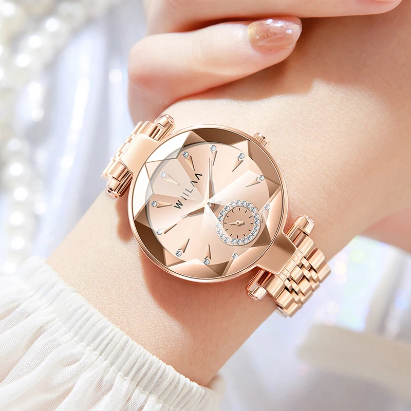 Top Brand Luxury 2024 Women Watches For Ladies Stainless Steel Band Wrist Watches Green Quartz Wristwatches dropship relojes