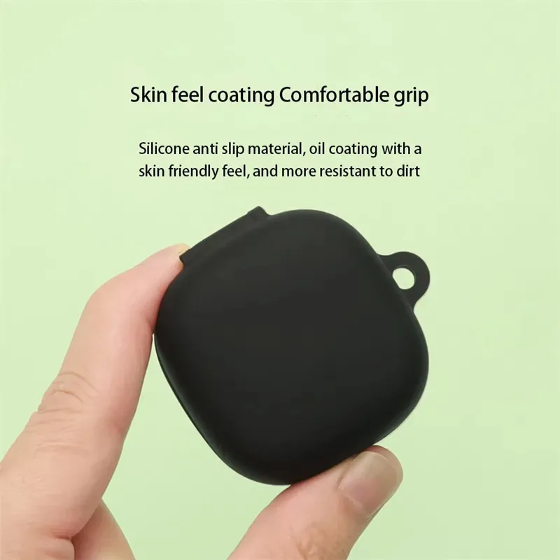 Skinlee For Baseus WM01S Case Solid Color Liquid Silicone Shockproof Cover For Baseus WM01S Back Casing