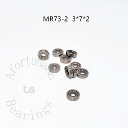 MR73-2 10PCS 3*7*2(mm) Metal Sealed Miniature Chrome Steel Bearings