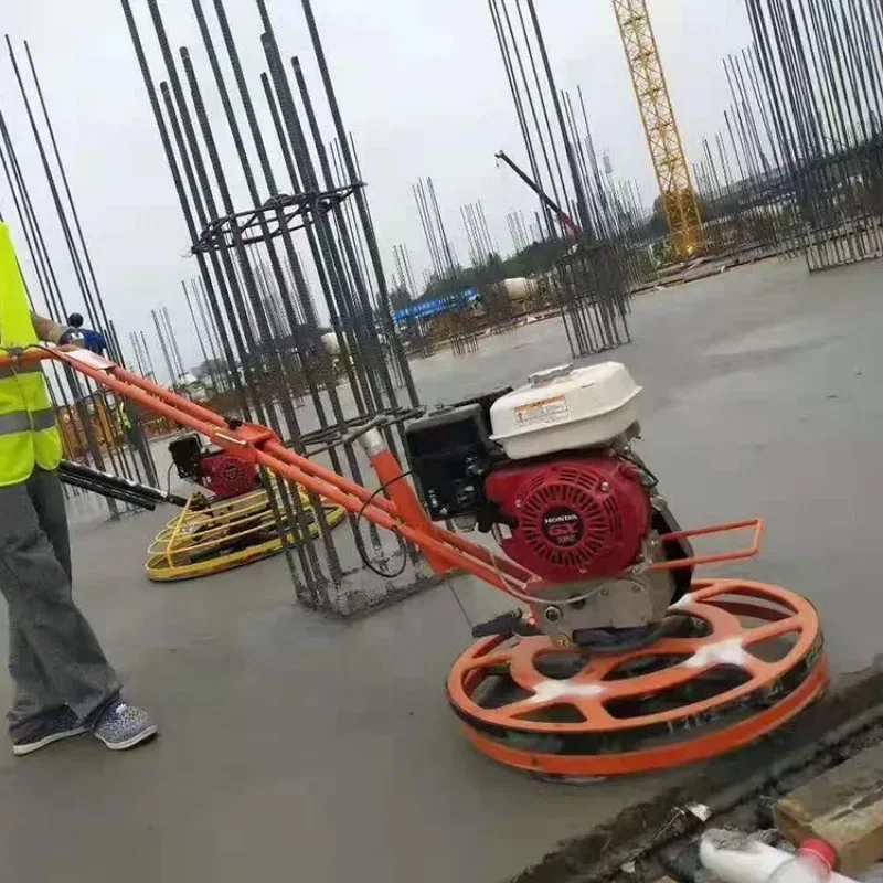 

Новая высококачественная затирочная машина для бетона с складной ручкой