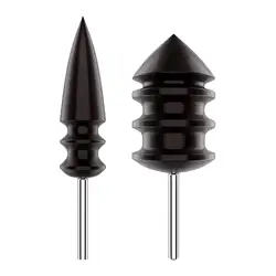 Leather Craft Edge Burnisher for Clean Edges of Leather Craft Projects Leather Burnisher Bits Leather Rotary Burnished Tool Tips