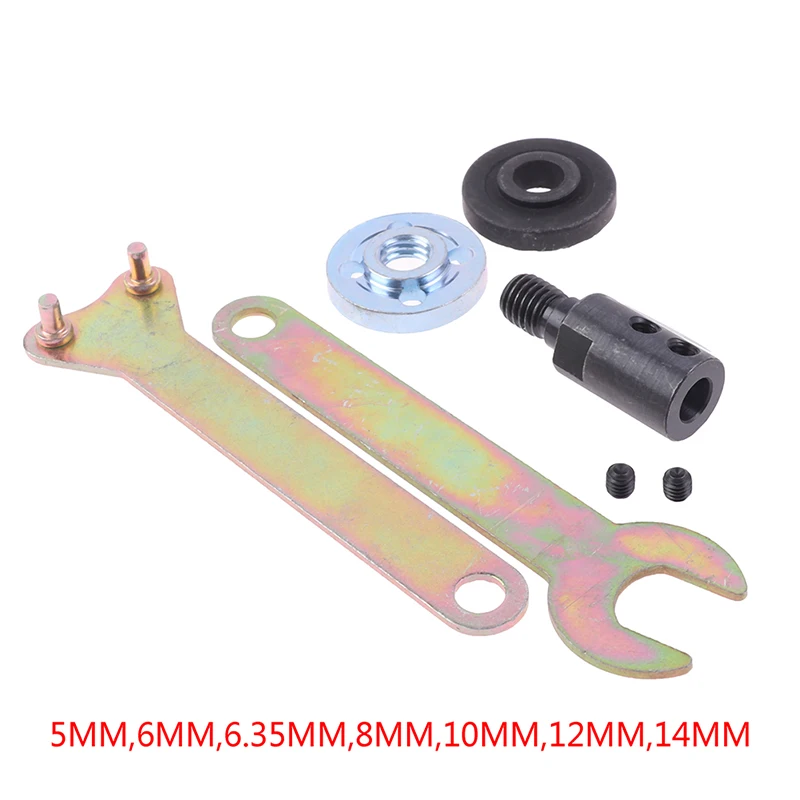 Imagem -02 - Drill Spindle Chuck Adapter Moagem Polimento Shaft Biela 100 tipo Angle Grinder Aplicável a mm mm 10 mm 12 mm M10