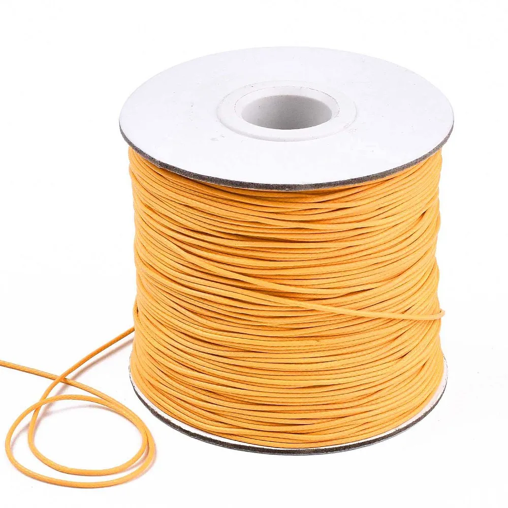 PandaHall 185 Yards/Rolle Koreanische Gewachste Polyester-Perlenschnur, 1,2mm Umweltfreundlich für Armband-Halsketten-Schmuckherstellung & Bastelbedarf – Detail 29