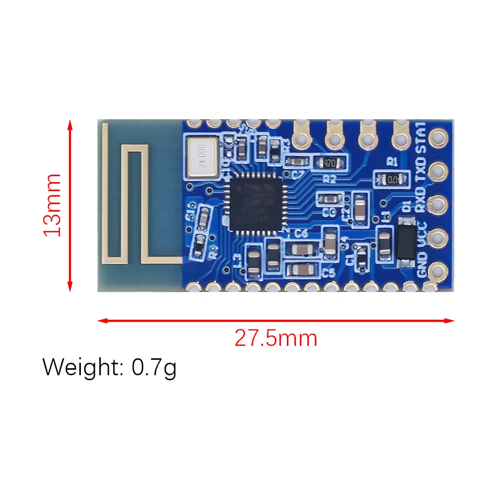 JDY-67 Dual Mode Audio Bluetooth Module Audio Bluetooth SPP Bluetooth Module BLE Transparent Transmission Bluetooth Module