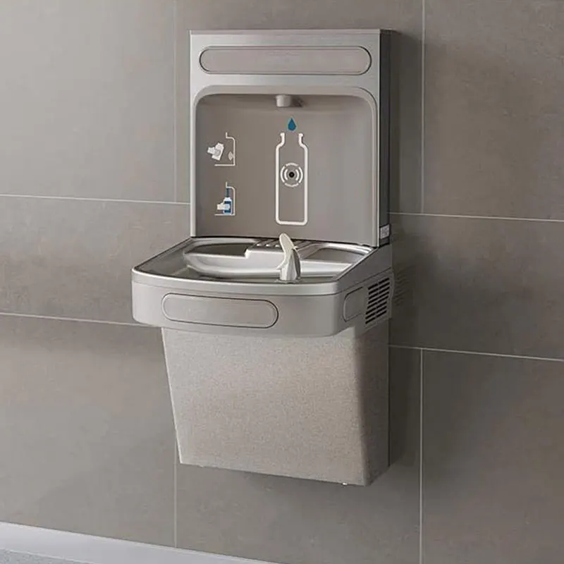 wall mounted water cooler water filling station stainless steel cold drinking water fountain