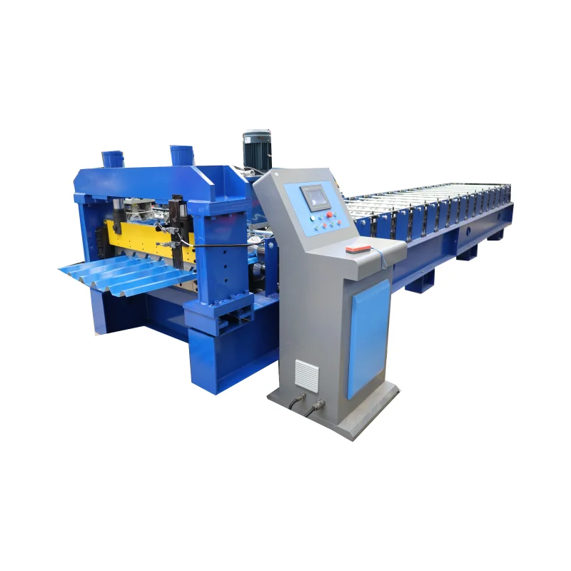 Máquina Perfiladora de Rodillos Trapezoidales para Producción de Tejas - Maquinaria Especializada en Oferta