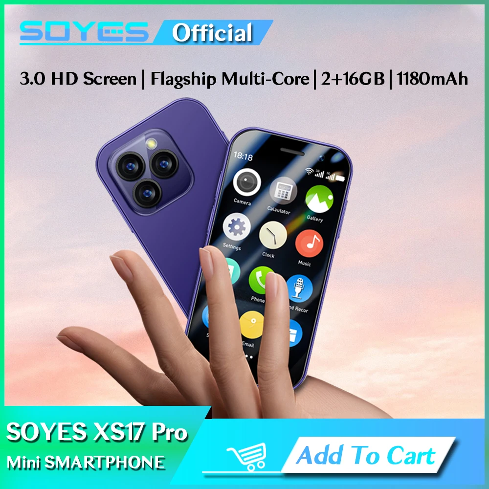 SOYES XS17 Pro смартфон с 5,5-дюймовым дисплеем