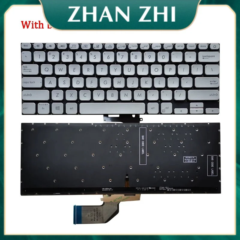 New Laptop Rreplacement Keyboard Compatible for ASUS Adol13u Adol13f S13 S330F X330UA