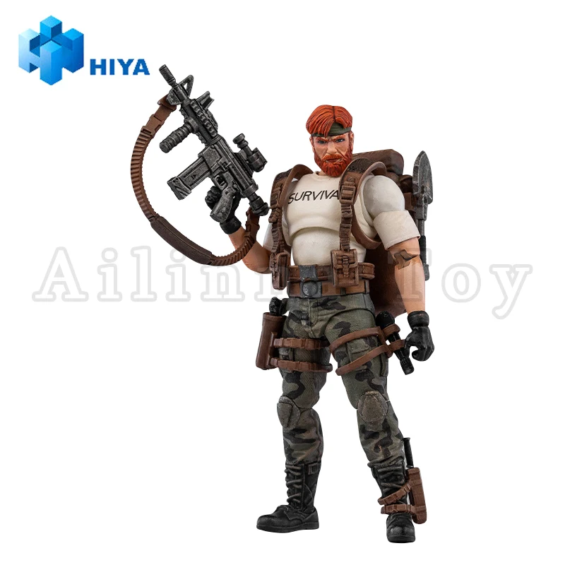 [الطلب المسبق] شخصية الحركة HIYA 1/18 مقاس 4 بوصة سلسلة صغيرة رائعة G.I.Joe Outback أنيمي للهدايا