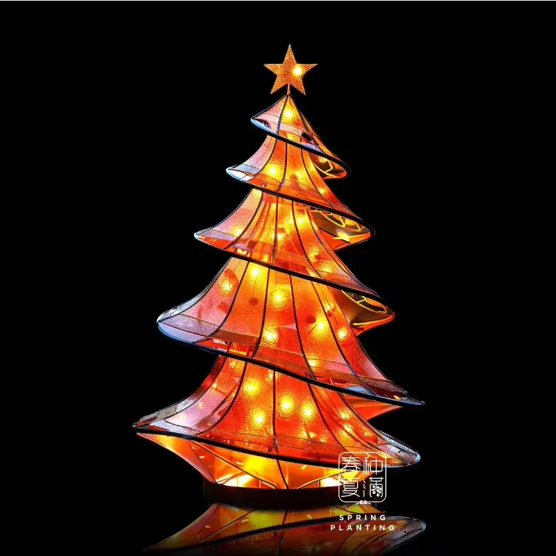 Lights outdoor christmas tree decoration Background Christmas Tree    