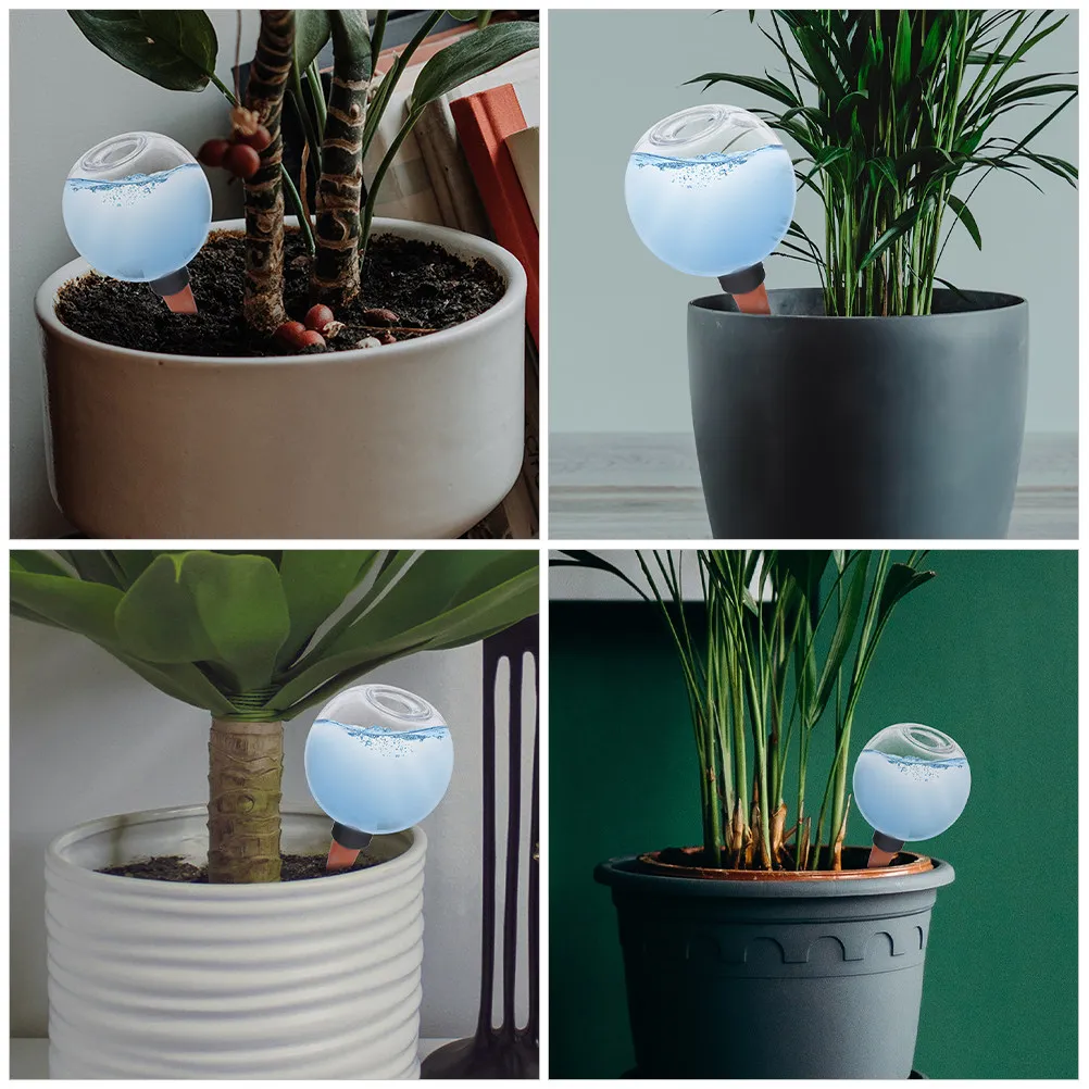 

2Pcs Automatic Plant Waterer Succulents Watering Globes for Indoor Outdoor Plants Self Watering Devices Slow Release Irrigation