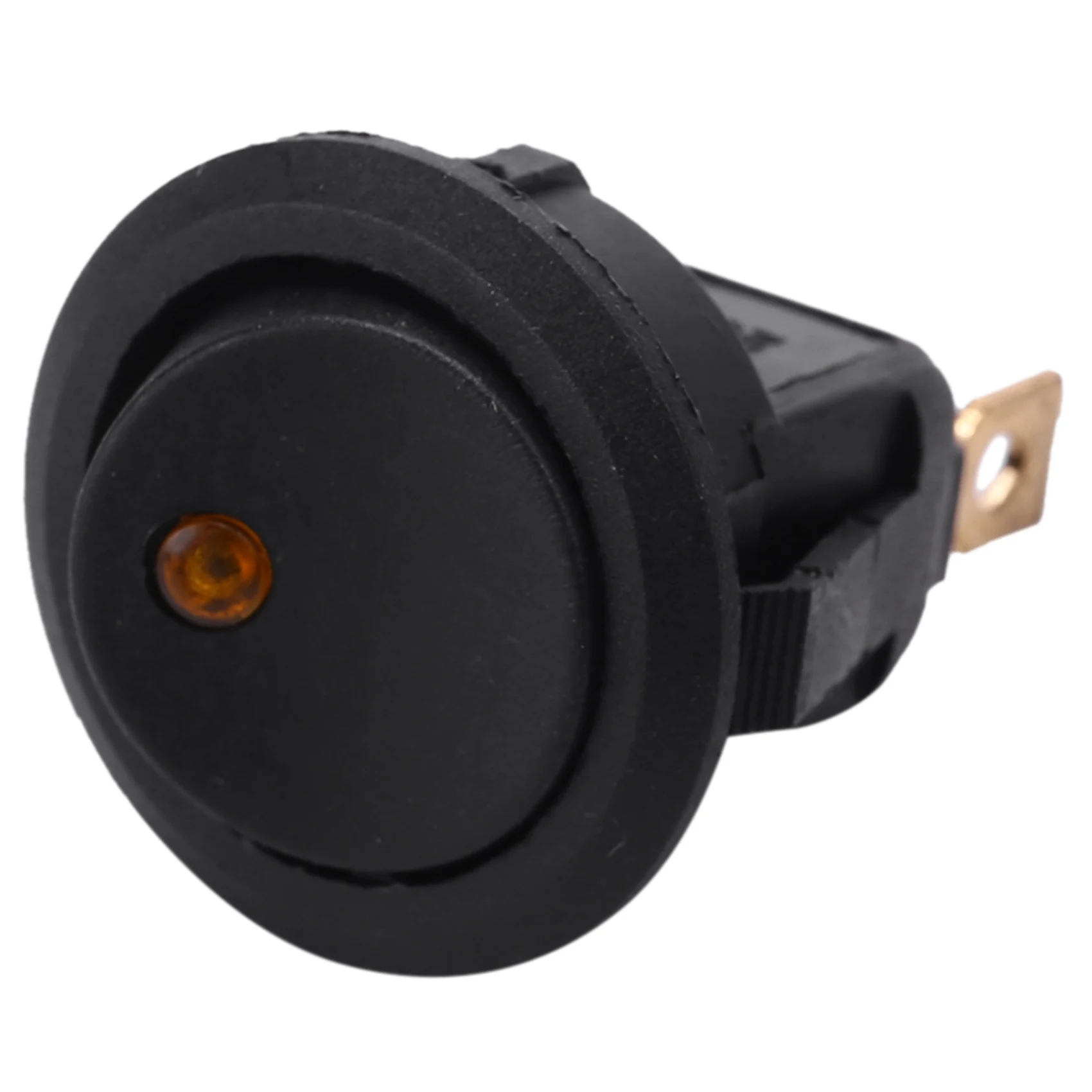 40PCS LED Dot Light 12V Car Auto Boat Round Rocker ON/OFF TOGGLE SPST SWITCH