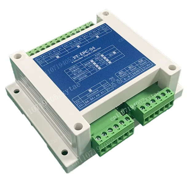 5v (stabilized output) npn encoder acquisition module, 4-channel incremental encoder high-speed pulse counter