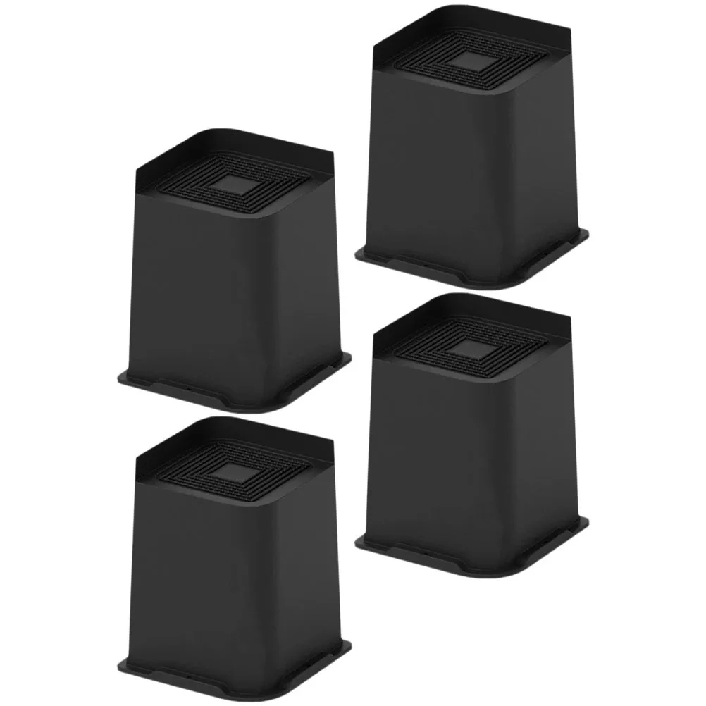 

4Pcs Bed Risers Furniture Lifters Heavy Duty PP Material Sofa Couch Chair Table Desk Bed Risers Chair Riser
