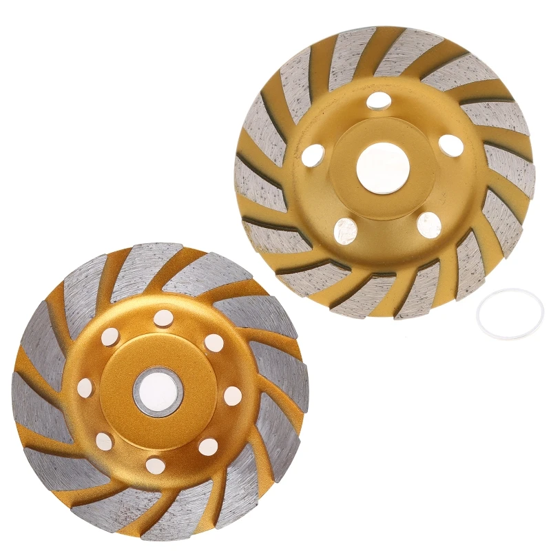 A2UD 그라인딩 휠 컵 디스크 그라인더, 콘크리트 디스크, 대리석 콘크리트 화강암석, 125mm