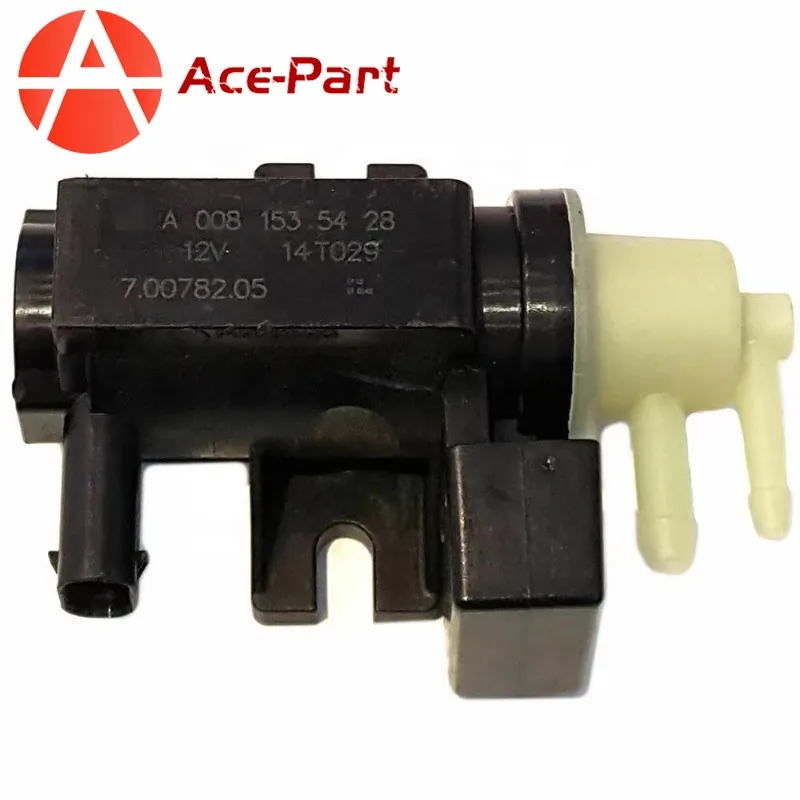 

A0101531328 A0001531800 A0081535428 Turbo Pressure Converter Solenoid Valve For Mercedes-Benz B250 C63 AMG C200 E300 E450