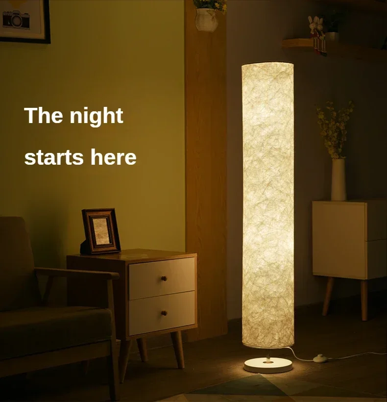 

LED Simple Design Morden Floor Lamps Soft Light Decoration Standing Lamp for Living Room Bedroom Game Room with Remote Control