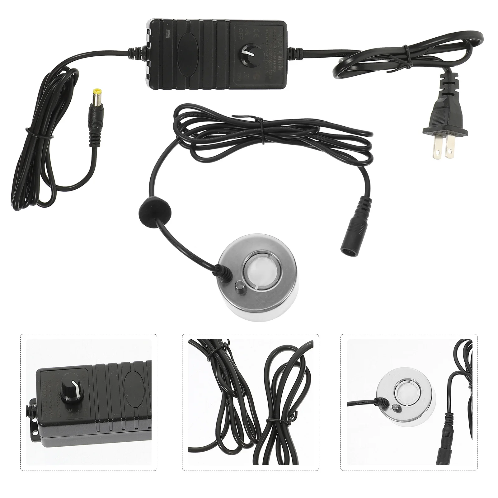 

Mist Maker Ultrasonic Fog Machine Large Mist Generator for Pond Fish Bonsai Rockery Garden Fountain