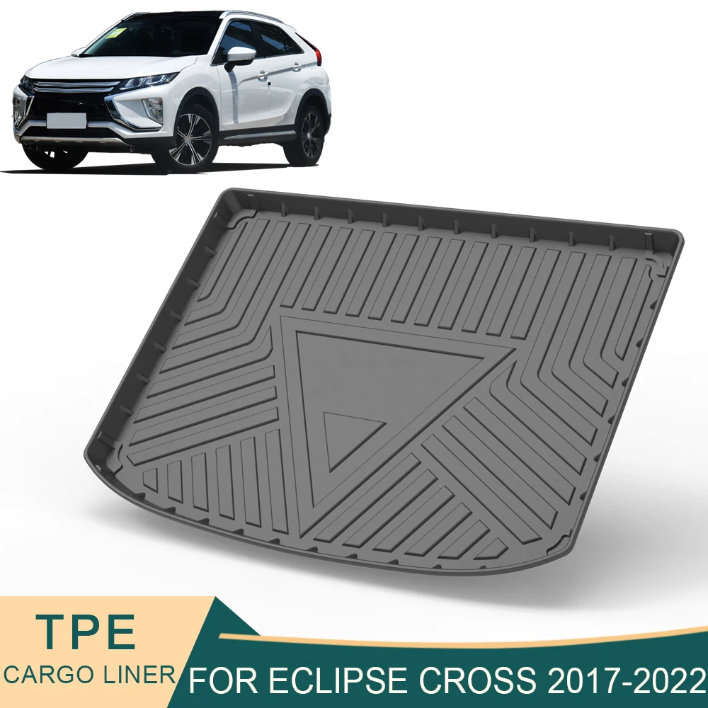 

For Mitsubishi Eclipse Cross 2017-2022 Auto Car Cargo Liner All-Weather TPE Non-slip Trunk Mats Boot Tray Carpet Accessories