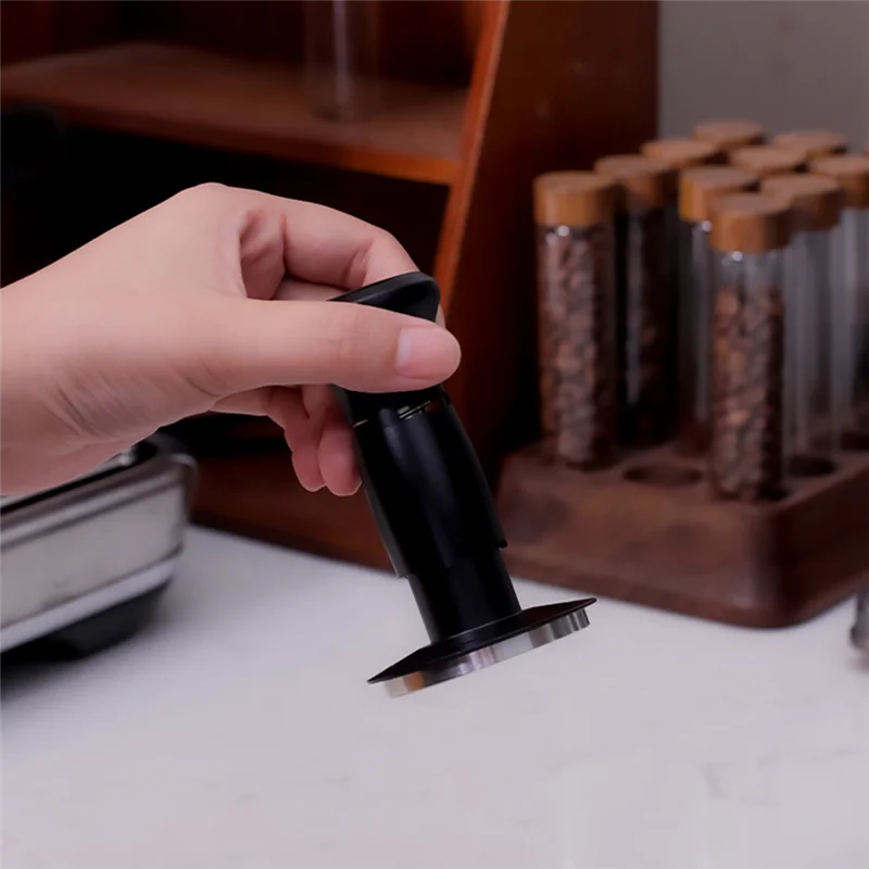

CKFAM-Coffee Impact Powder Tamper Coffee Espresso Coffee Machine Rebound Constant Force Powder Tamper For Cafe And Home