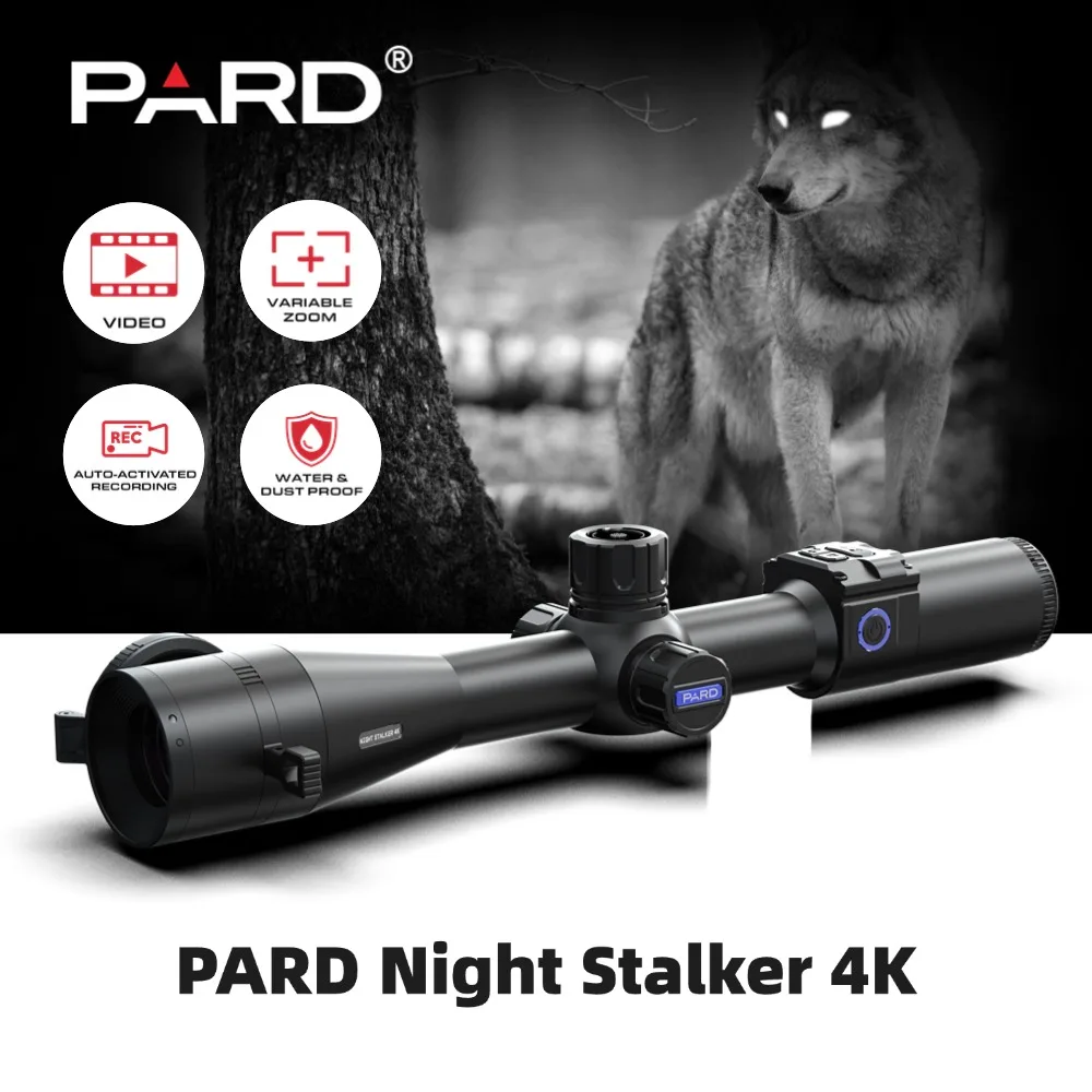 

PARD Night Stalker 4K Hunting Monocular Rangefinder 3840*2160 WiFi Waterproof Directional IR Illuminator Digital Camera