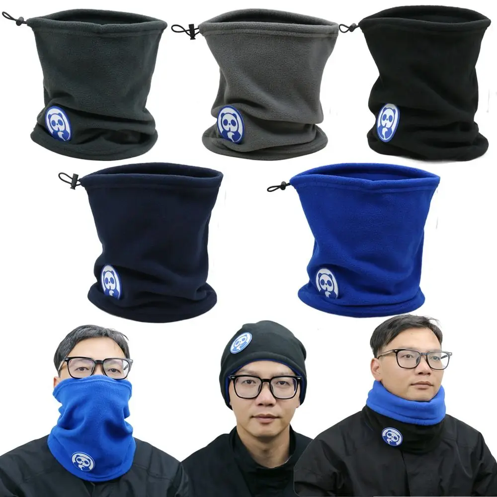 

Thickening Thermal Neck Warmer Face Mask Windproof Fashion Snood Cowl Tube Panda Cycling Headwear Ski Motorcycle Scarf Unisex