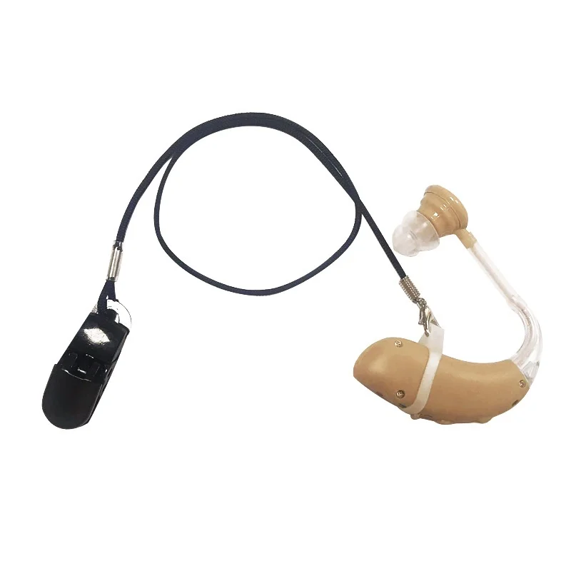50 قطعة من ملحقات السمع للأطفال المسنين أذن واحدة بكلتا الأذنين حبل مضاد للخسارة للكبار ماكينة ظهر الأذن مضادة للسقوط
