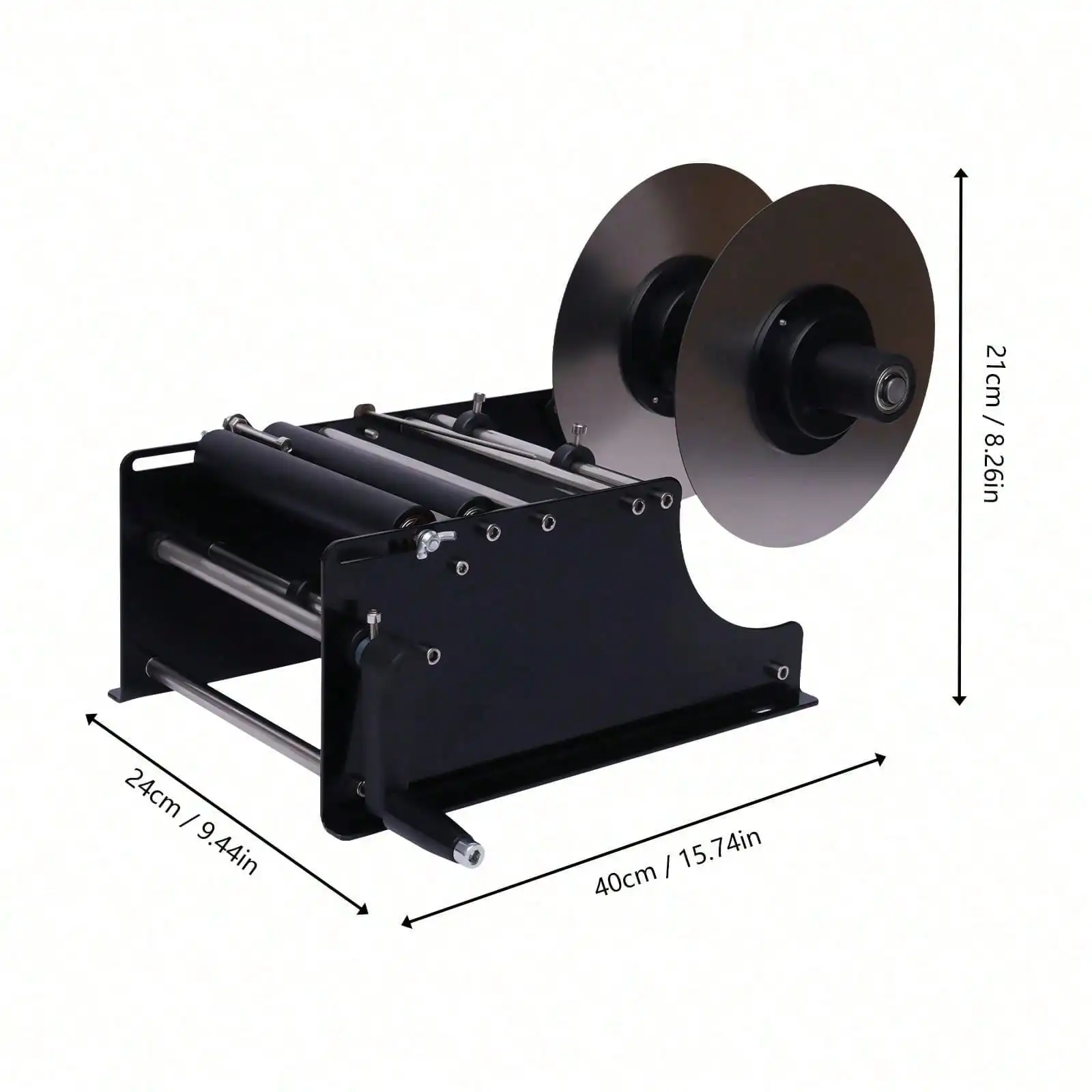 เครื่องติดฉลากแบบแมนนวลสําหรับเครื่องติดฉลากกระป๋องขวดกลม Labeller MT-30