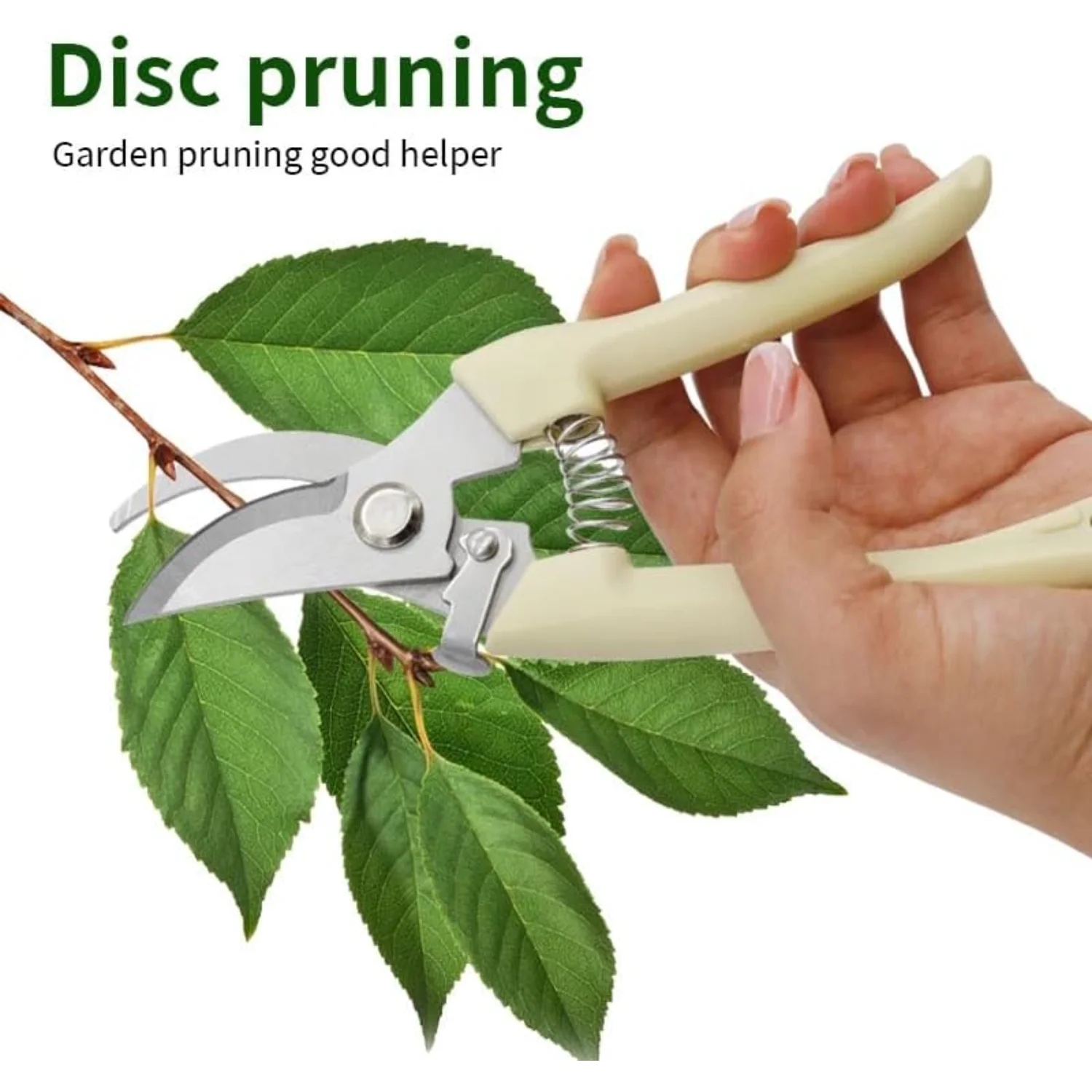 2pcs Pruner Shears Hand Tools  For Gardening Stainless Steel Pruning Shear Scissor For Flowers Branches Grass