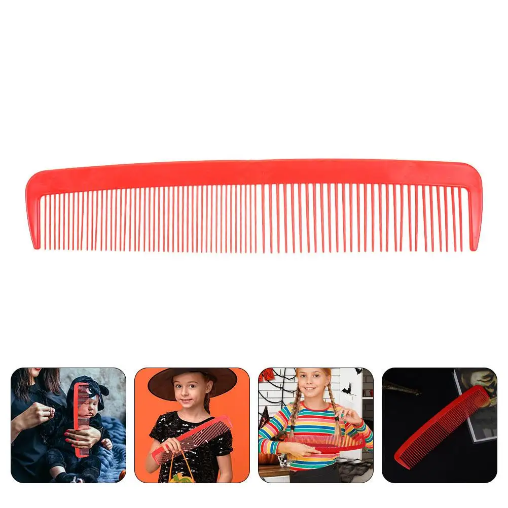 Giant Wide Comb Props Halloween Large Prank Jumbo Clown Comb Theater Costume Accessories Stage Performance Party