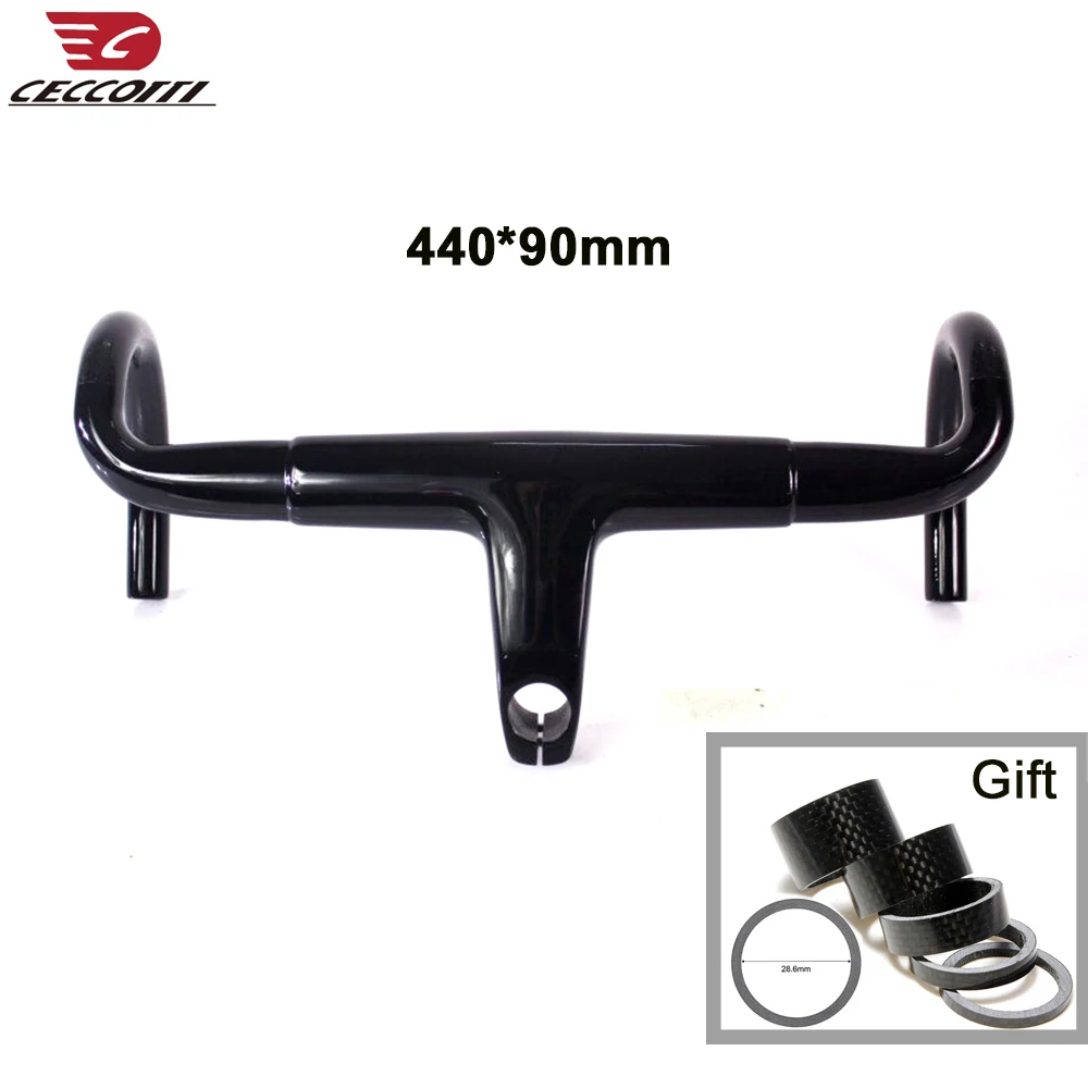 Full Carbon Integrated Handlebar For Road Bike From CECCOTTI Bicycle Factory Promotion price handelbar