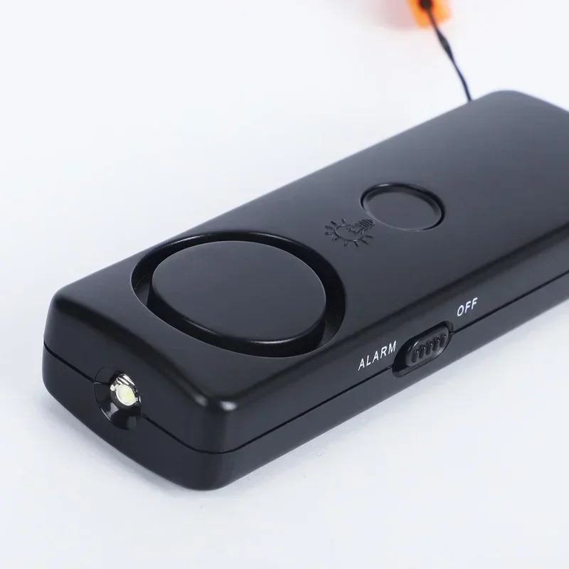 130 DB Decibels LED Light Portable Emergency Self - Defense Security Alarms Anti - wolf Safety Key Chain Pedant for Girl Women