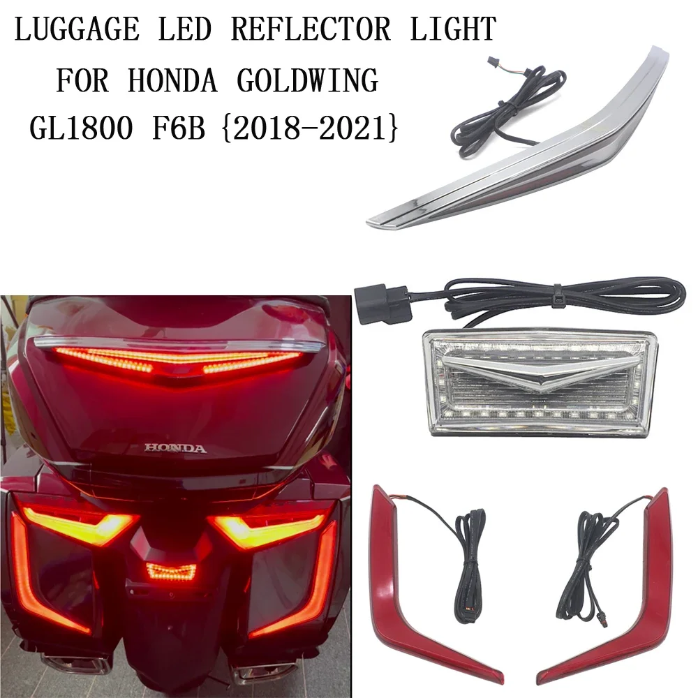 New GL 1800 Motorcycle Accessorie LED REFLECTOR REPLACEMENT LIGHT For Honda Goldwing GL1800 F6B 2018 2019 2020 2021