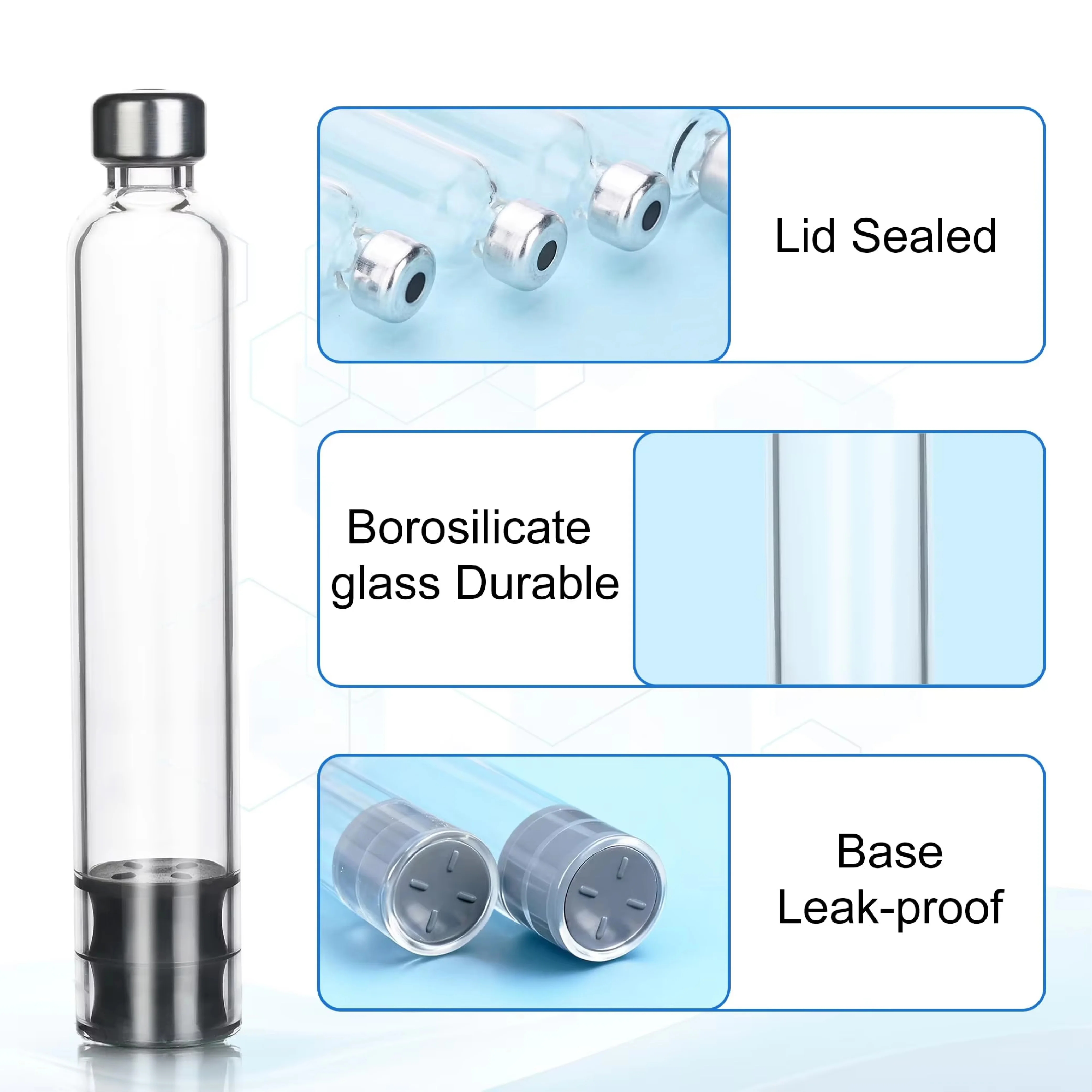 3ml Insulin Cartridges Disposable Sterile Individual Packaging Cassette Bottle Insulin Injection Pen