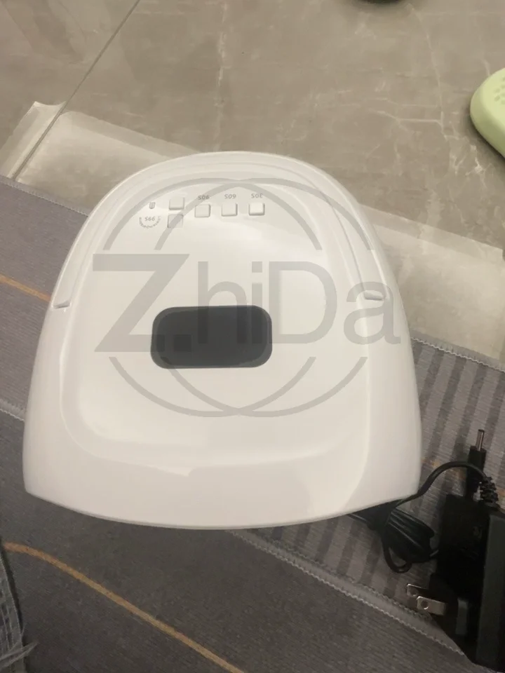 Wireless Charging UV LED Nail Lamp Portable Quick Dry Non-Black Hand Phototherapy Nail Dryer Machine for Nail Art