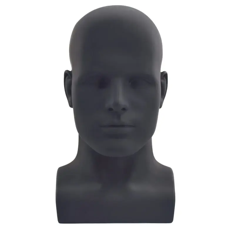

N04R Male Mannequin Head Professional Manikin Head For Display Wigs Hats Headphone Display Stand