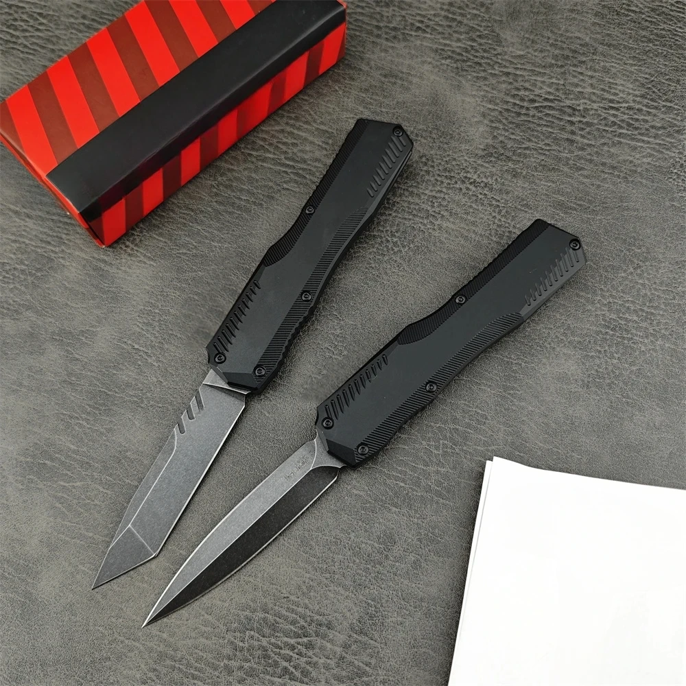 KS 9000 EDC Folding Pocket Knife D2 Blade T6 Aluminum Handle Durable High Hardness Utility Multi-purpose Camping Outdoor Knives