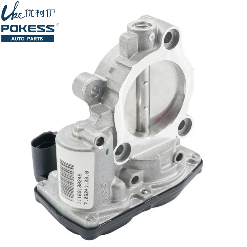 

Car Throttle Body with Position Sensor for Ford Esccape Focus Fiesta 2018-2022 HX7G9F991AA HX7Z9E926A HX7Z9E926C