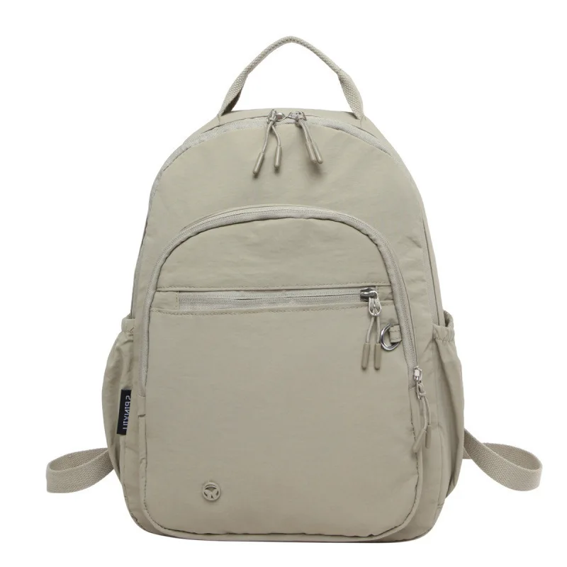 Lekki plecak damski o dużej pojemności, z wieloma przegródkami, uniwersalny, odporny na wodę